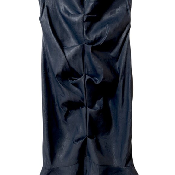 Cache Black Mermaid Gown Lace Back Formal Evening Prom Pageant Dress 0 - Picture 5 of 8